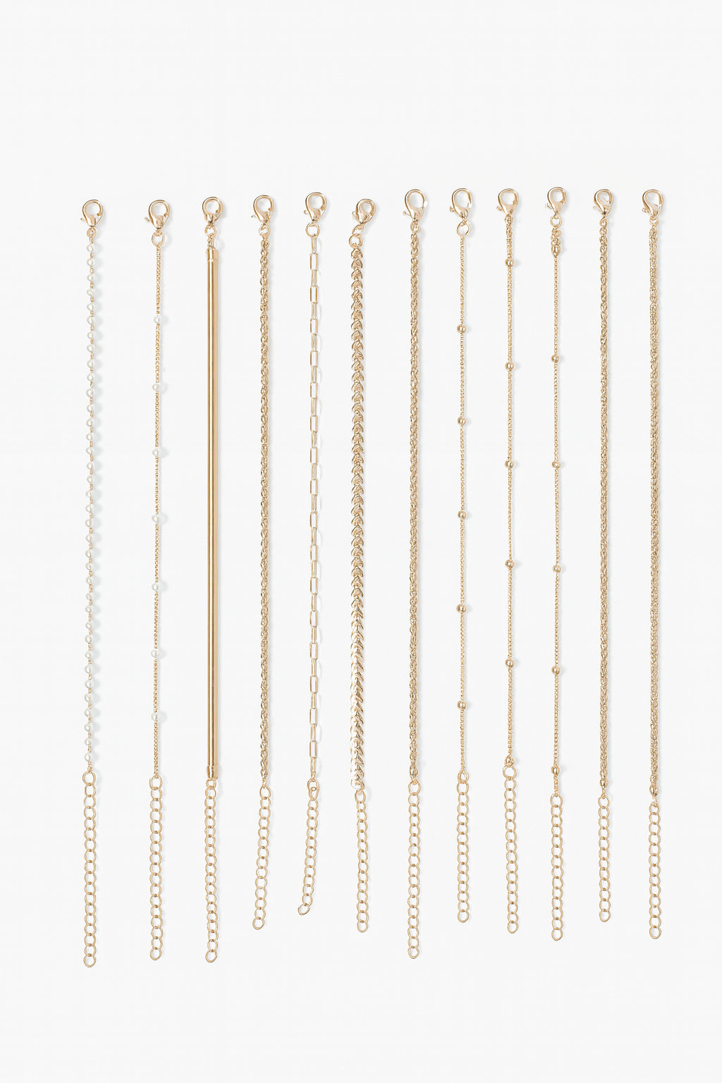 Bracelets fantaisie dorés