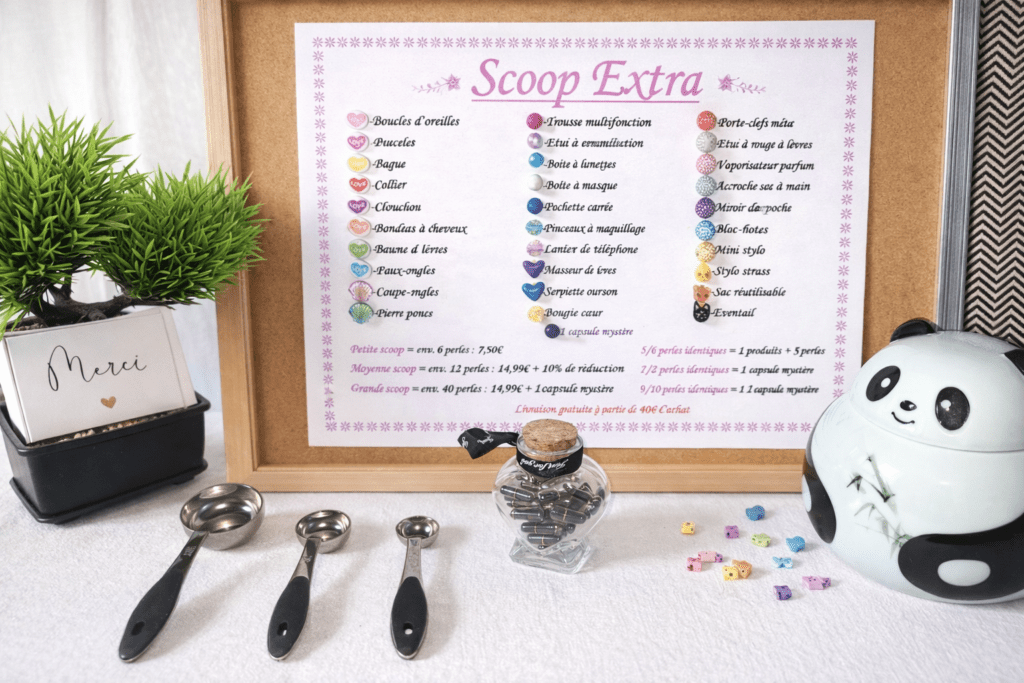 Box mystère femme. Cadeau idéal à partir de 7,99€