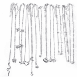 colliers fantaisie argentés | Mysteriascoop