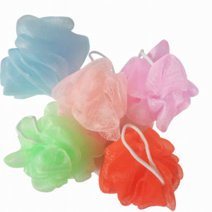 Fleurs de douche exfoliantes