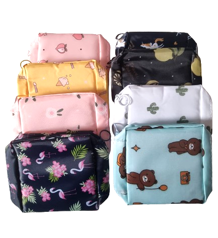 pochette carrée multifonctionnelle avec motifs variés