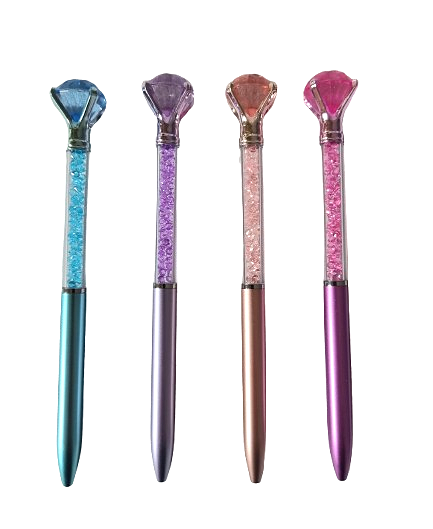 Stylo cristal décoratif