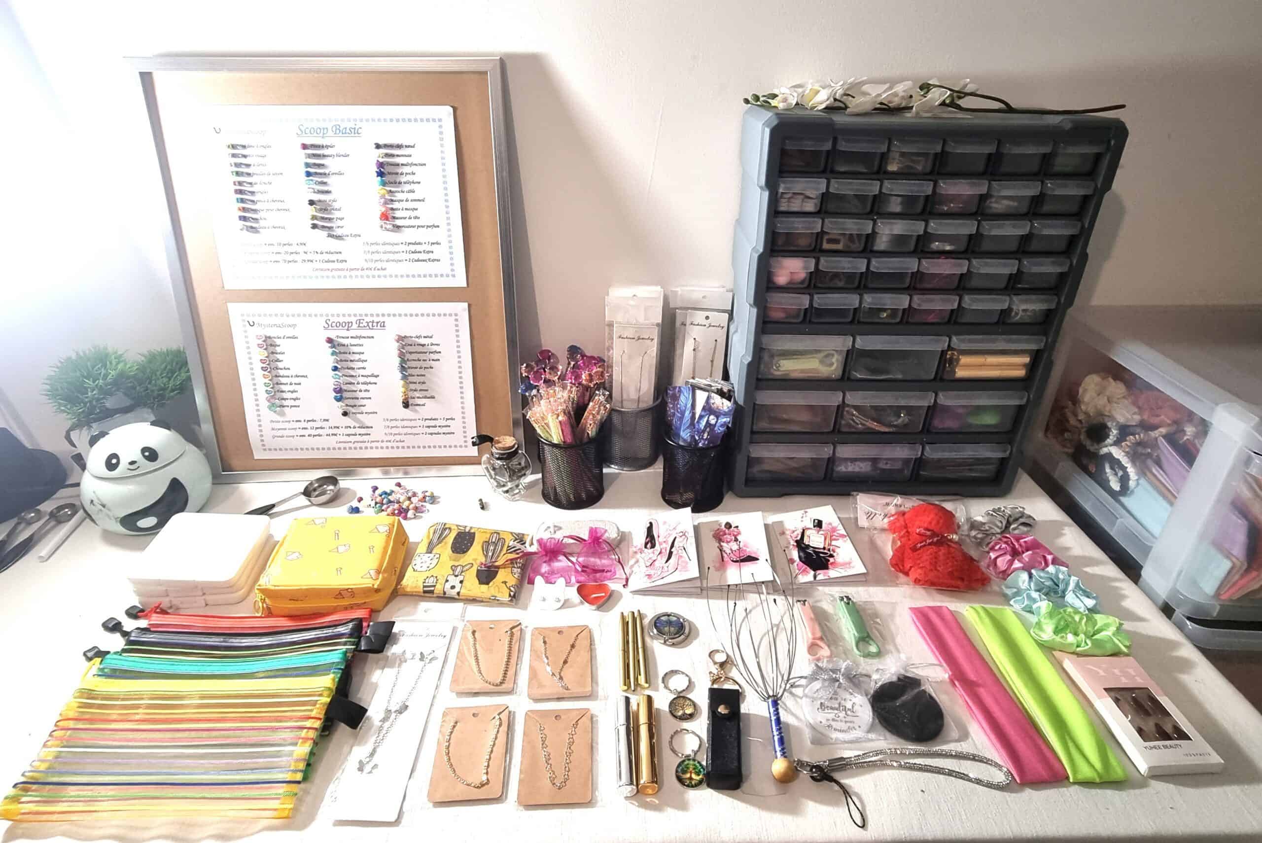 Exemple de tirage au sort loterie cadeau accessoire femme - Grand scoop Extra