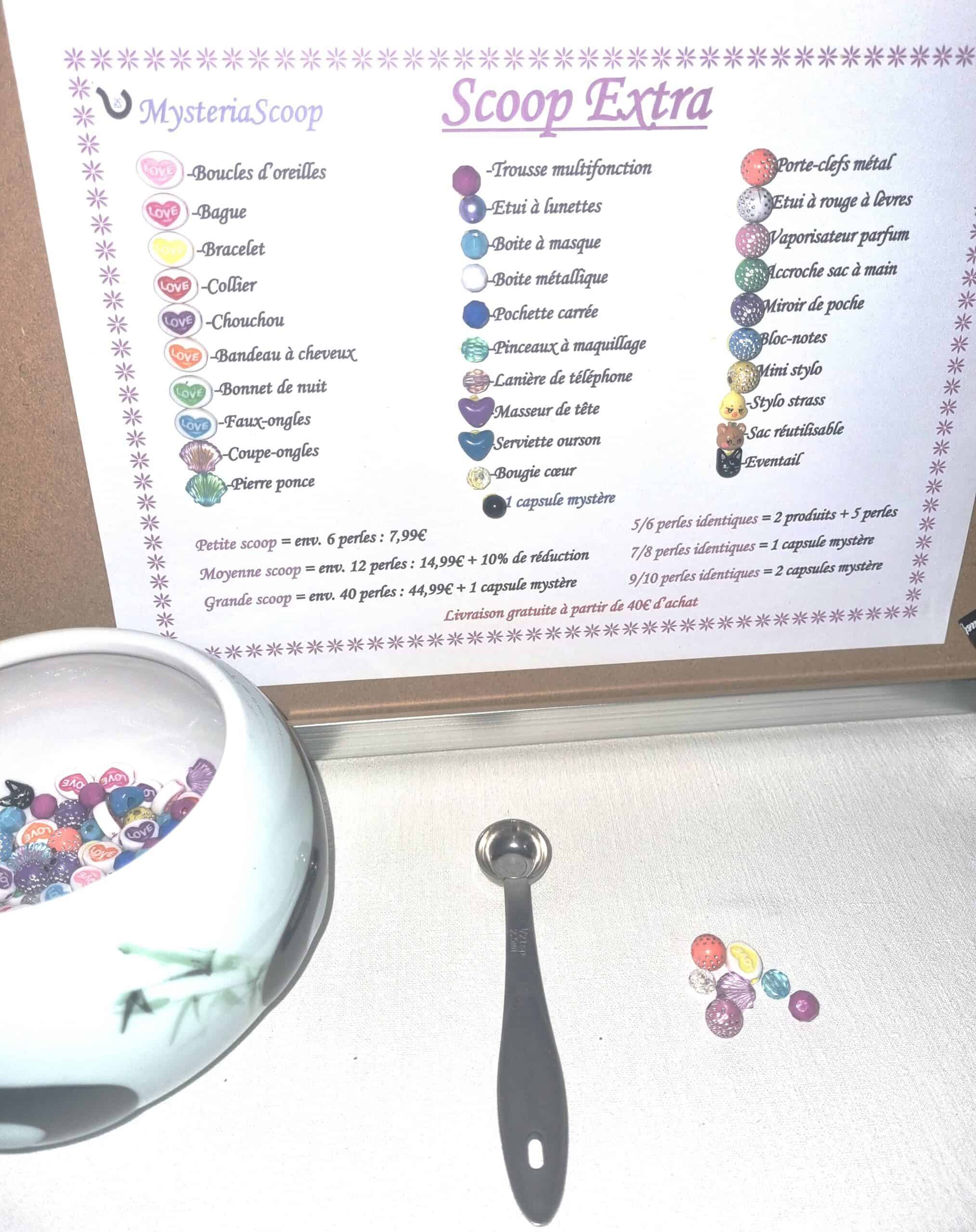 Petit Scoop Extra – cadeau surprise femme à moins de 10€, box accessoires féminins