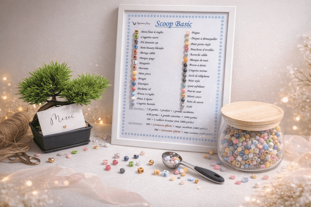 Scoop basic cadeau femme à moins de 5€