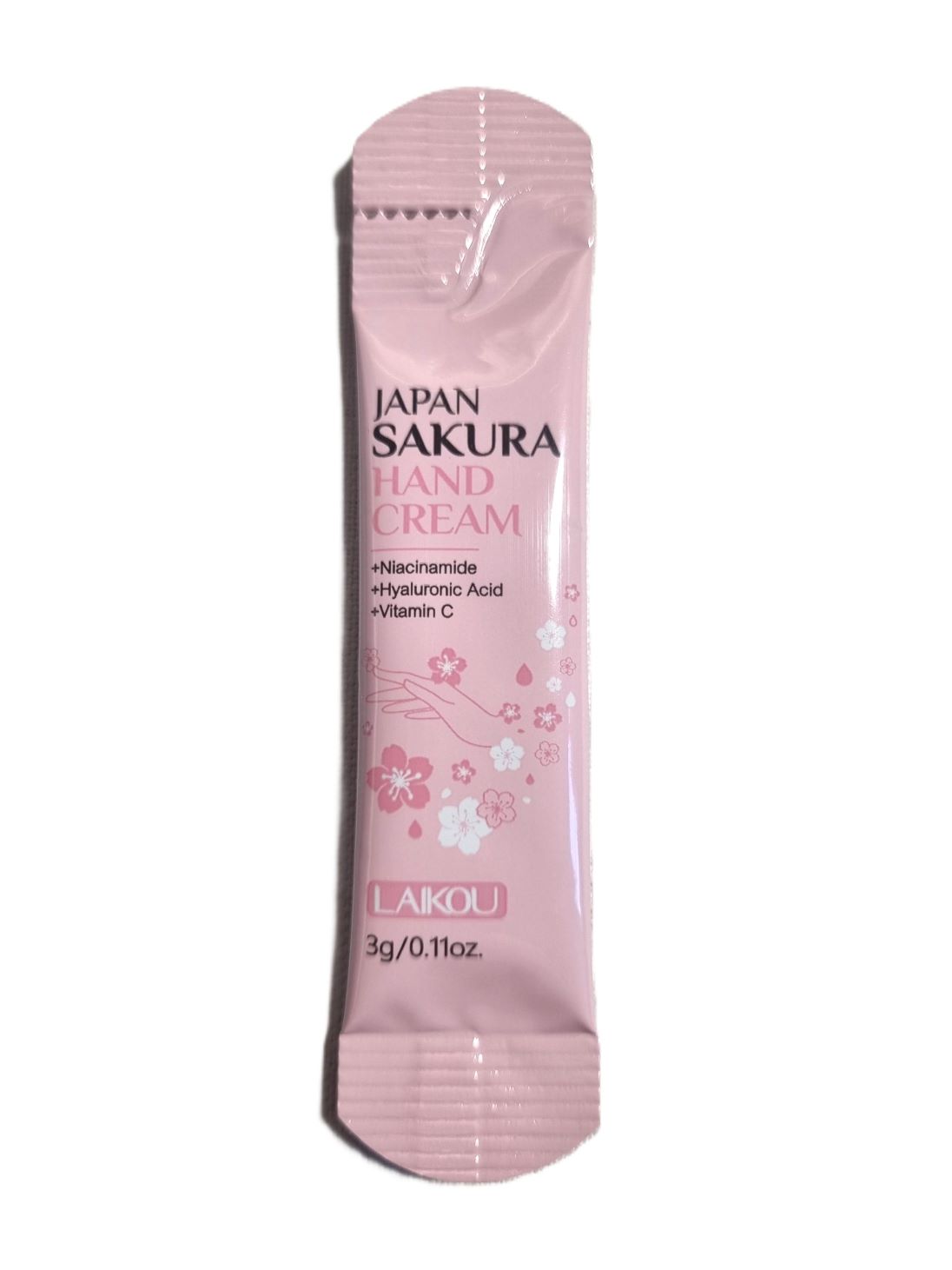 crème mains unidose fleur de sakura hydratante format pratique
