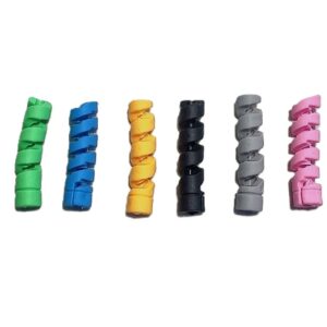 Protecteurs de câble de téléphone spiralés colorés anti-casse pour chargeur et câble USB